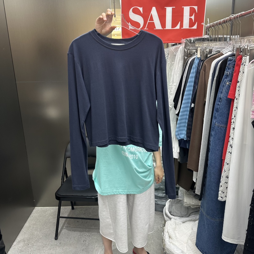 MADCITY/SAGAFURS韓國代購女裝新品推薦時尚26夏季長袖T恤MADCITY/SAGAFURS長袖T恤圖色4