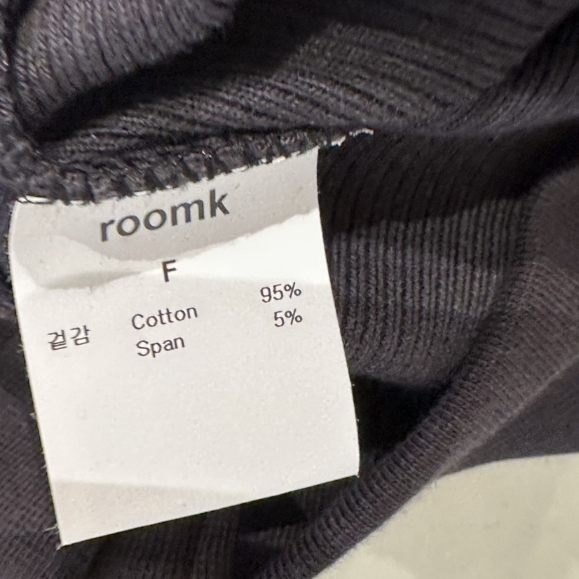 ROOM K-P東大門代購女裝新款熱賣時尚休閑推薦衛衣羅紋roomk衛衣