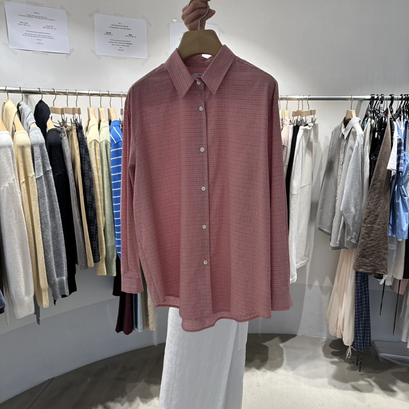 ROOM K-P韓國直郵女裝新品26夏季人氣真品推薦襯衫蕾絲衫roomk襯衫/蕾絲衫圖色1