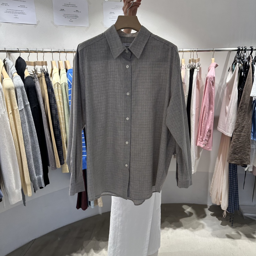 ROOM K-P韓國直郵女裝新品26夏季人氣真品推薦襯衫蕾絲衫roomk襯衫/蕾絲衫圖色2