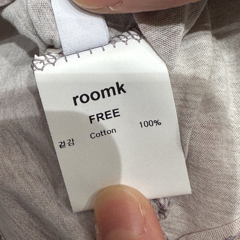 ROOM K-P韓國直郵女裝新品推薦26夏季熱賣時尚長袖T恤高領roomk長袖T恤
