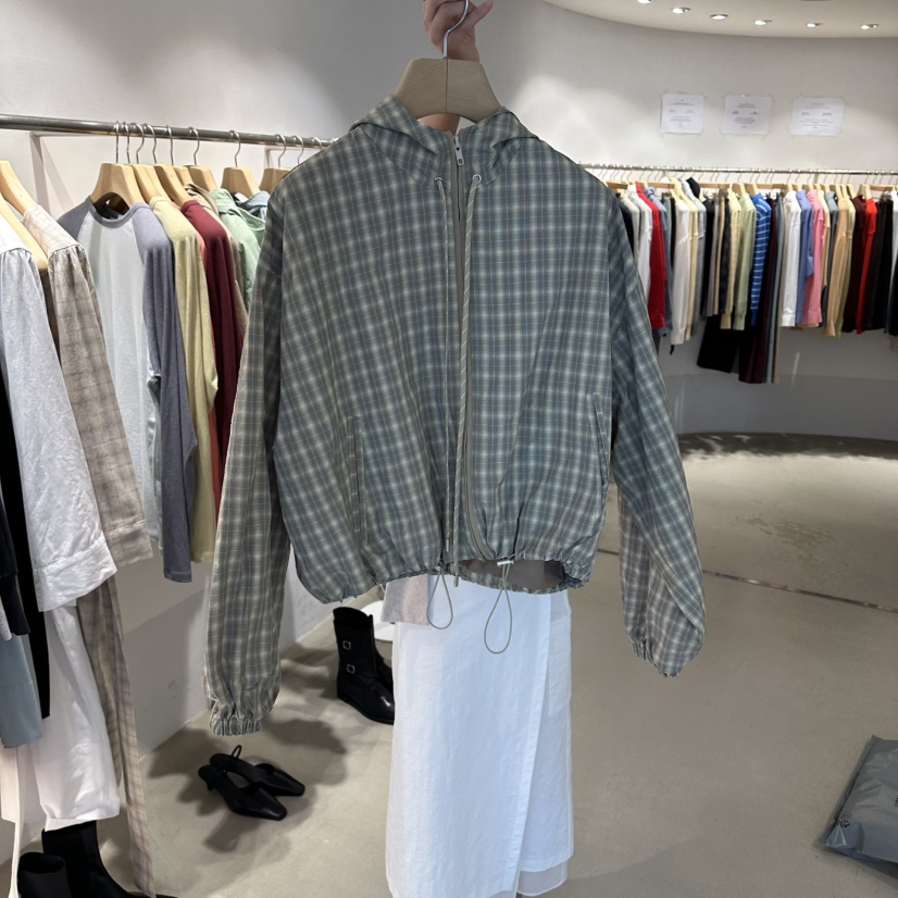 ROOM K-P韓國代購女士新款26夏季熱賣推薦人氣夾克兜帽roomk夾克圖色4