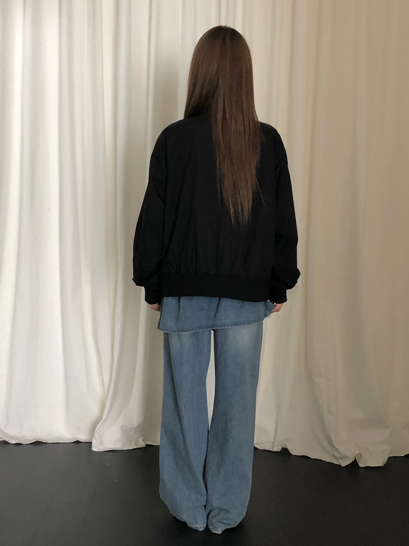 ONDO-P韓國直郵女士新款真品26夏季人氣夾克兩面穿蕾絲雙面ONDO-P夾克
