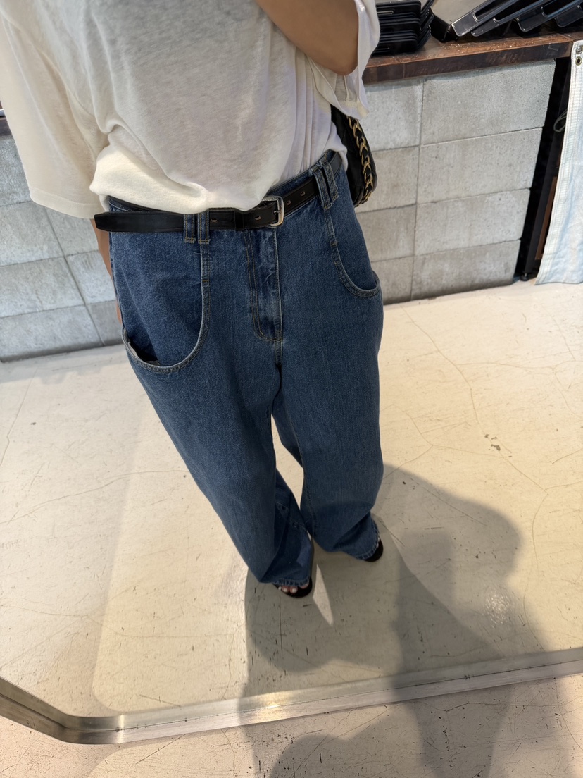 FRANC—L韓國直郵女裝新款時尚真品休閑推薦26夏季牛仔褲口袋FRANC牛仔褲