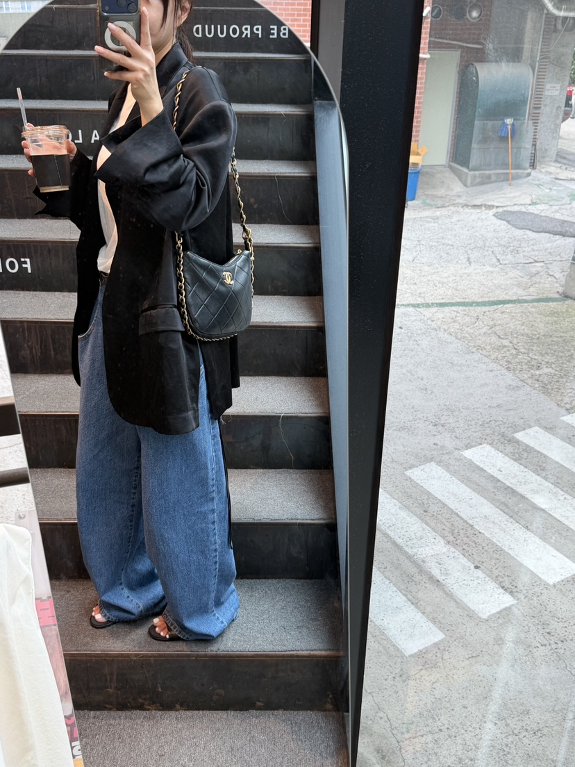FRANC—L韓國直郵女裝新款時尚真品休閑推薦26夏季牛仔褲口袋FRANC牛仔褲