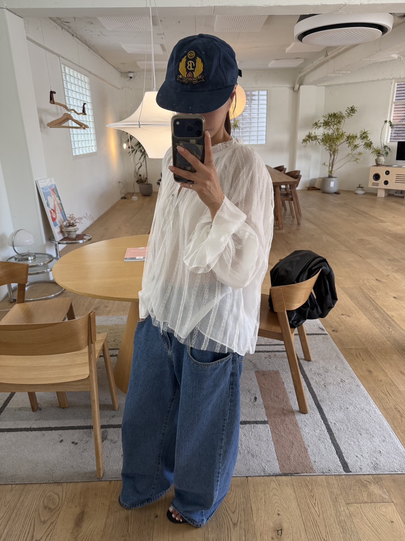FRANC—L韓國直郵女裝新款時尚真品休閑推薦26夏季牛仔褲口袋FRANC牛仔褲