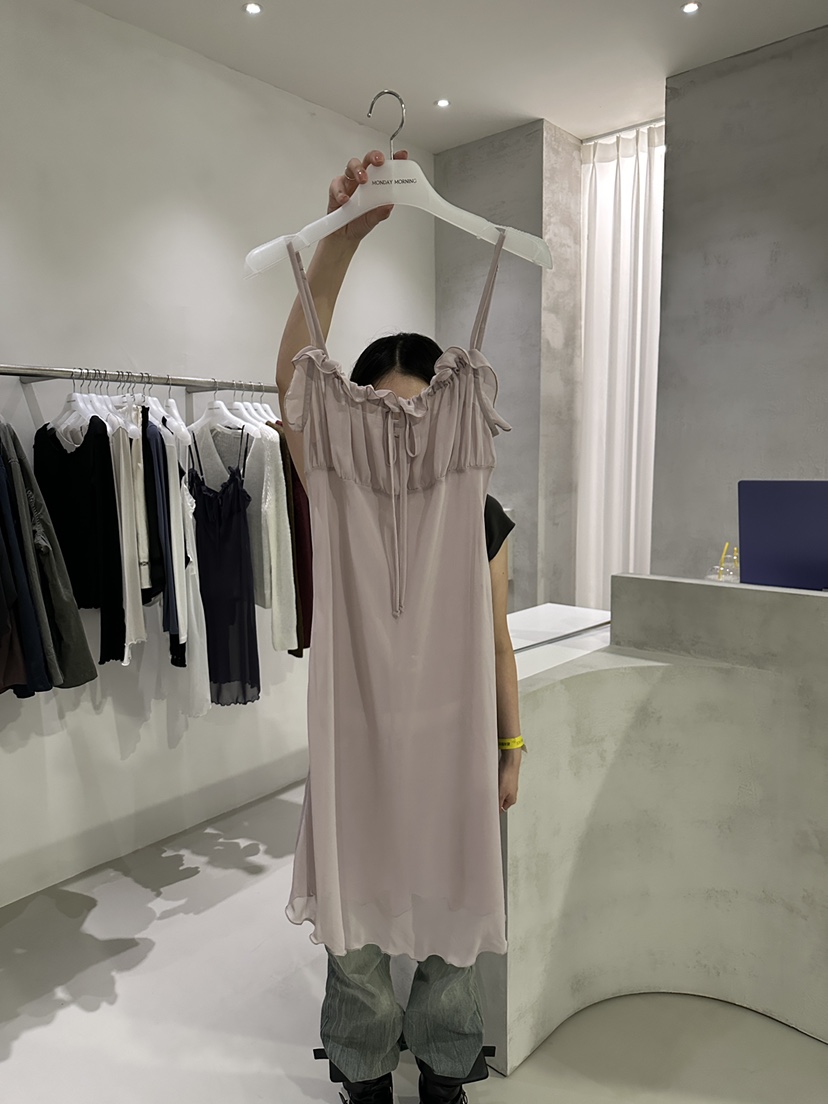 MONDAYMORING韓國直郵女士新款時尚人氣休閑推薦真品連衣裙MONDAYMORING連衣裙圖色2