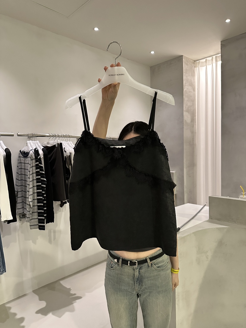 MONDAYMORING韓國代購女裝新品熱賣時尚休閑推薦吊帶背心MONDAYMORING吊帶/背心圖色2