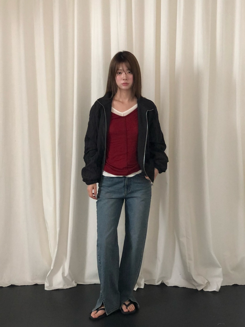 ONDO-P韓國直郵女士新款時尚真品推薦熱賣26夏季休閑牛仔褲ONDO-P牛仔褲