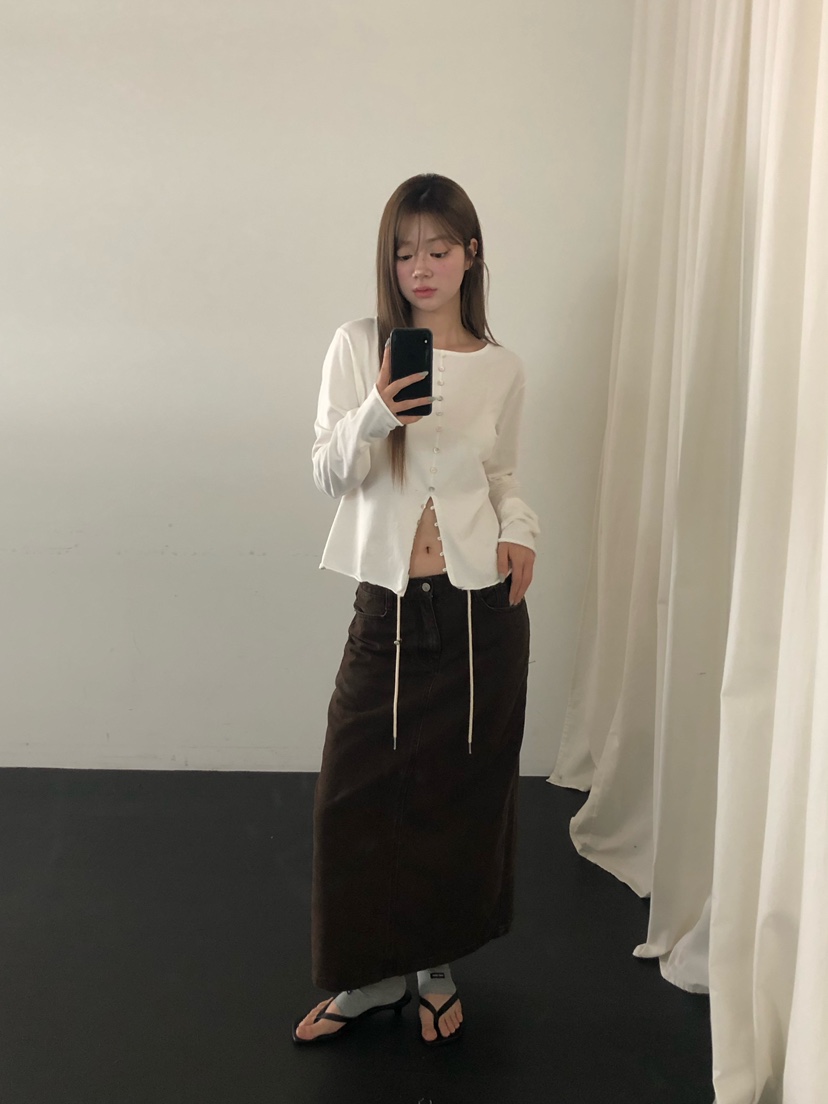ONDO-P東大門直郵女士新品推薦熱賣人氣時尚真品休閑長裙ONDO-P長裙