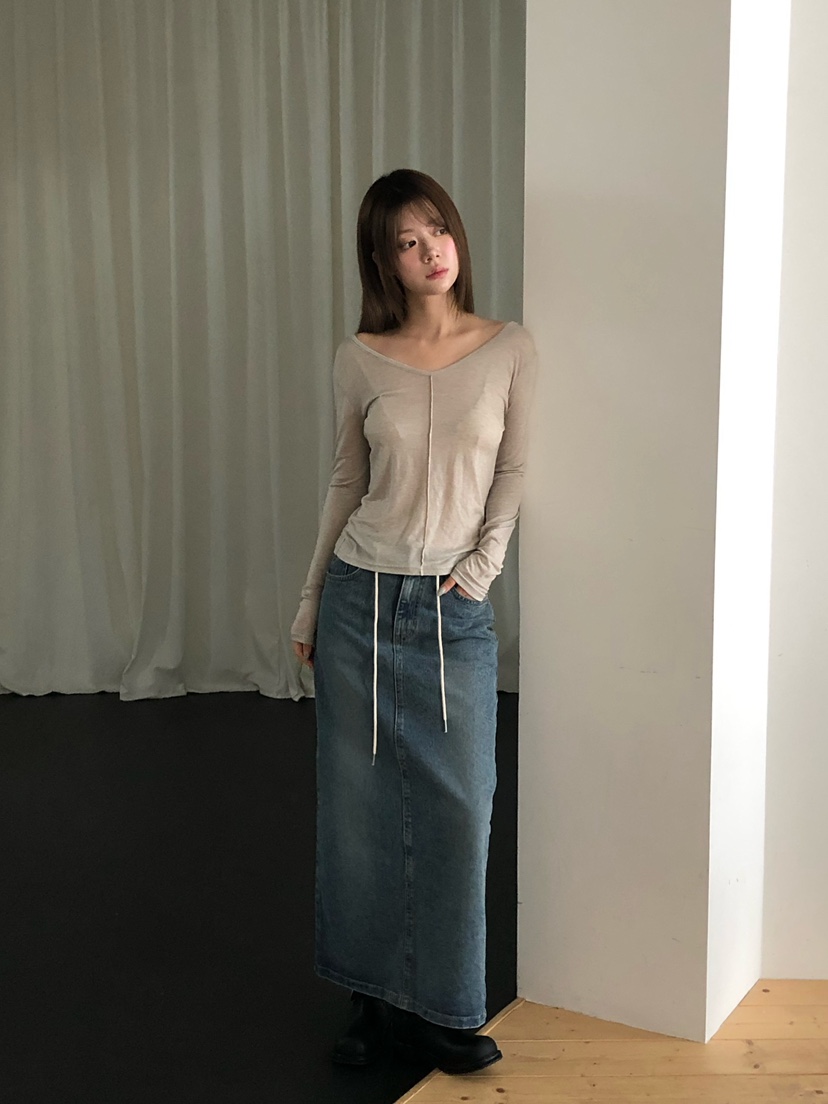 ONDO-P東大門直郵女士新品推薦熱賣人氣時尚真品休閑長裙ONDO-P長裙圖色1