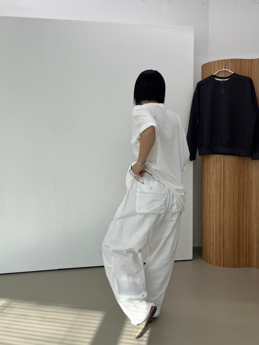 BEAMING SEOUL韓國代購女裝新款人氣推薦熱賣26夏季休閑褲棉BEAMING SEOUL休閑褲