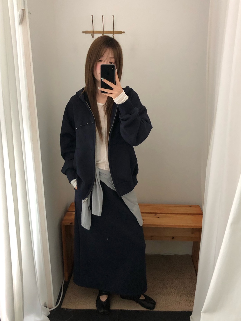 ONDO-P東大門實拍女士新款真品推薦休閑26夏季衛衣拉鏈連帽衫ONDO-P衛衣
