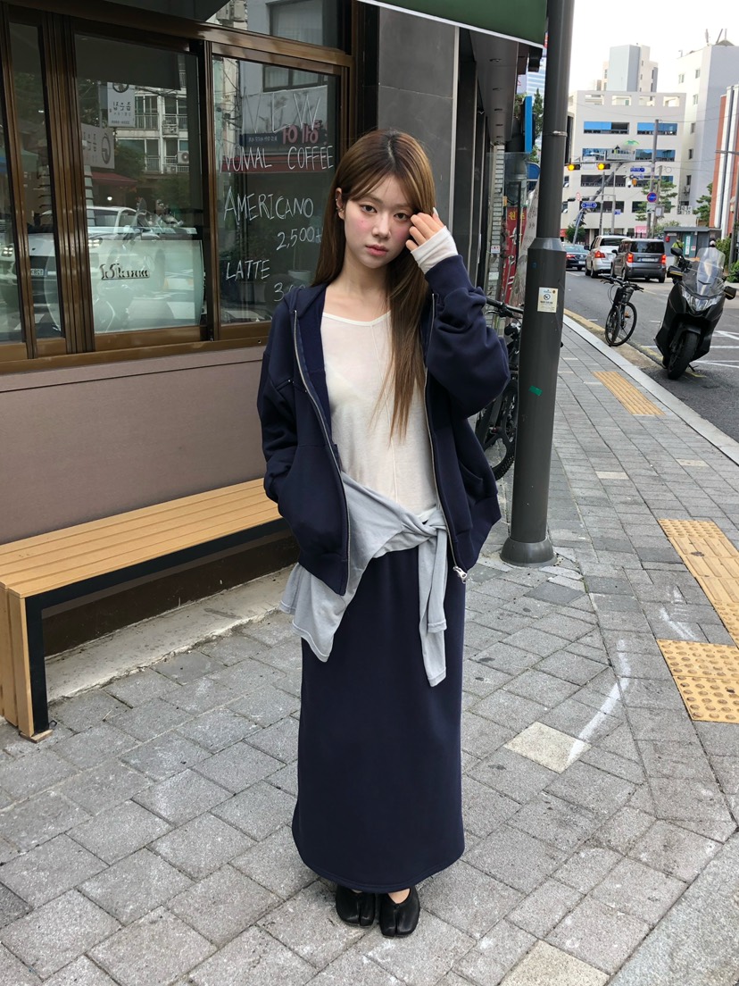 ONDO-P東大門實拍女士新款真品推薦休閑26夏季衛衣拉鏈連帽衫ONDO-P衛衣