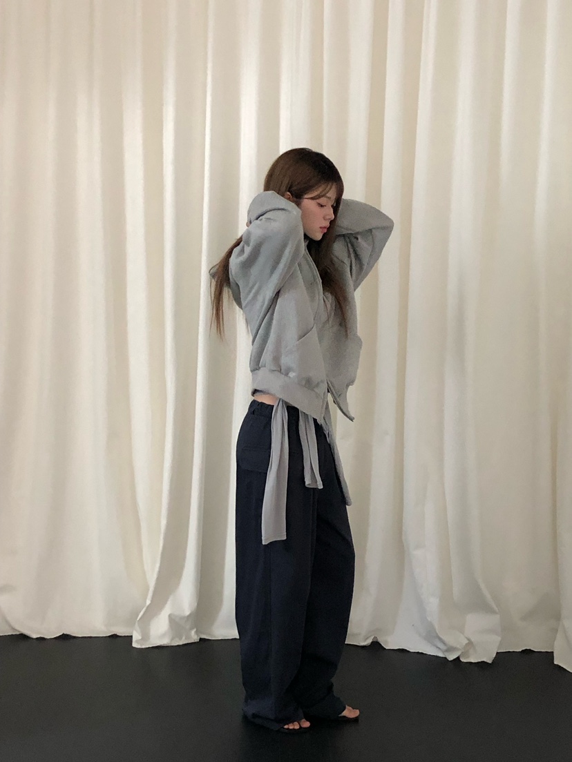 ONDO-P東大門實拍女士新款真品推薦休閑26夏季衛衣拉鏈連帽衫ONDO-P衛衣