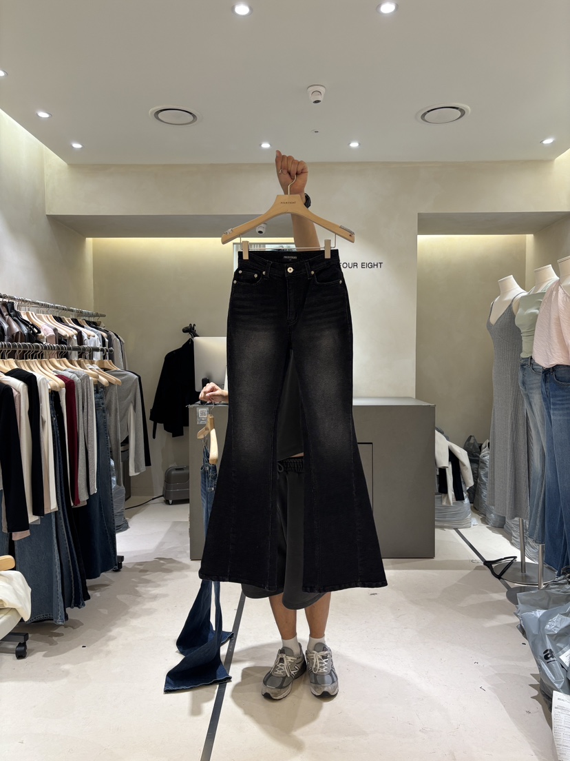 FOUREIGHT東大門實拍女士新品26夏季熱賣真品人氣時尚牛仔褲FOUR EIGHT牛仔褲圖色2