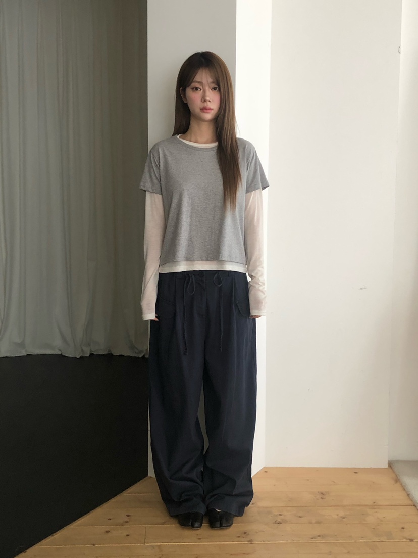 ONDO-P東大門直郵女裝新品熱賣時尚休閑休閑褲工裝水洗棉質ONDO-P休閑褲