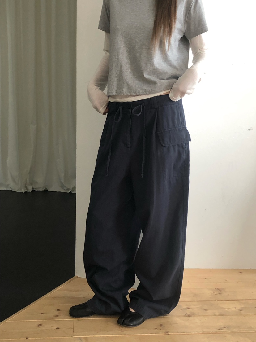 ONDO-P東大門直郵女裝新品熱賣時尚休閑休閑褲工裝水洗棉質ONDO-P休閑褲