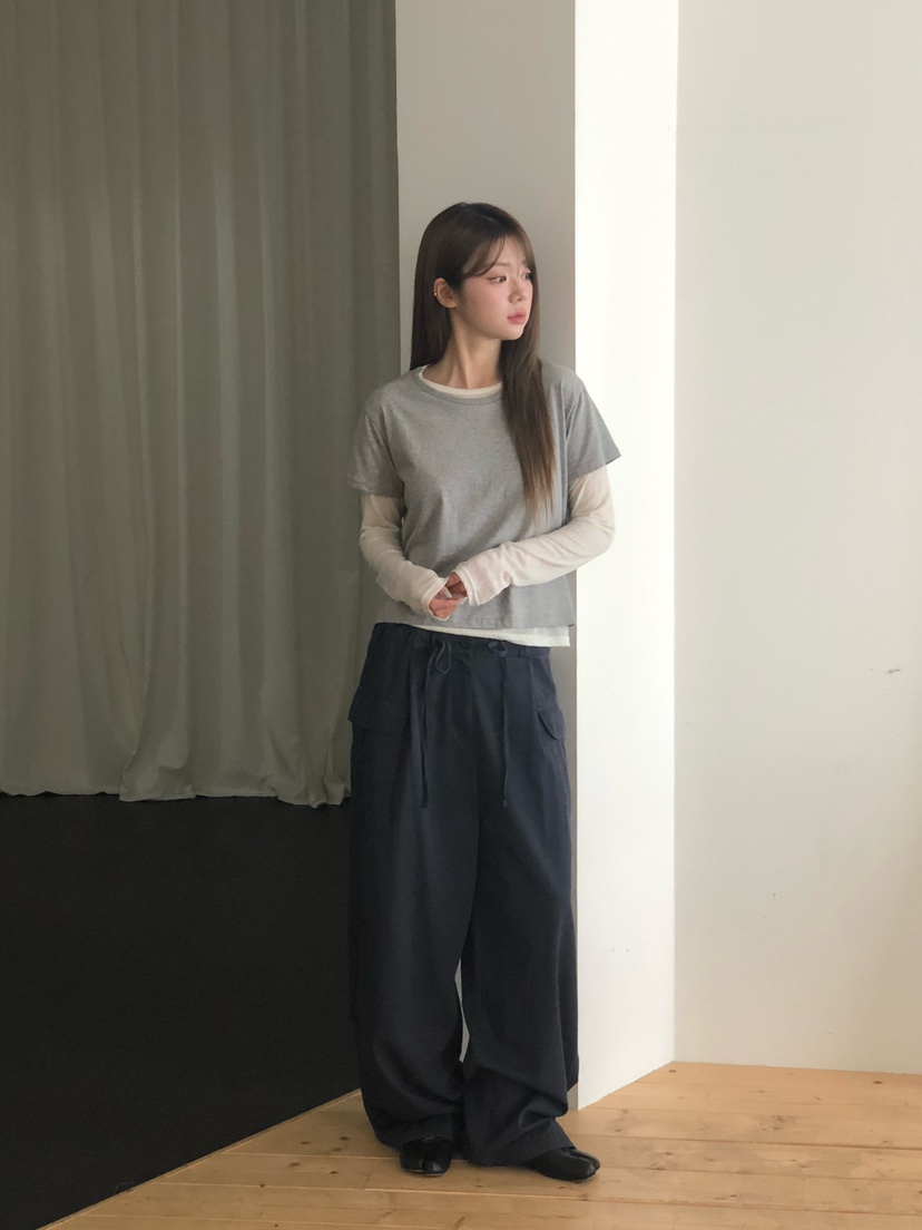 ONDO-P東大門直郵女裝新品熱賣時尚休閑休閑褲工裝水洗棉質ONDO-P休閑褲