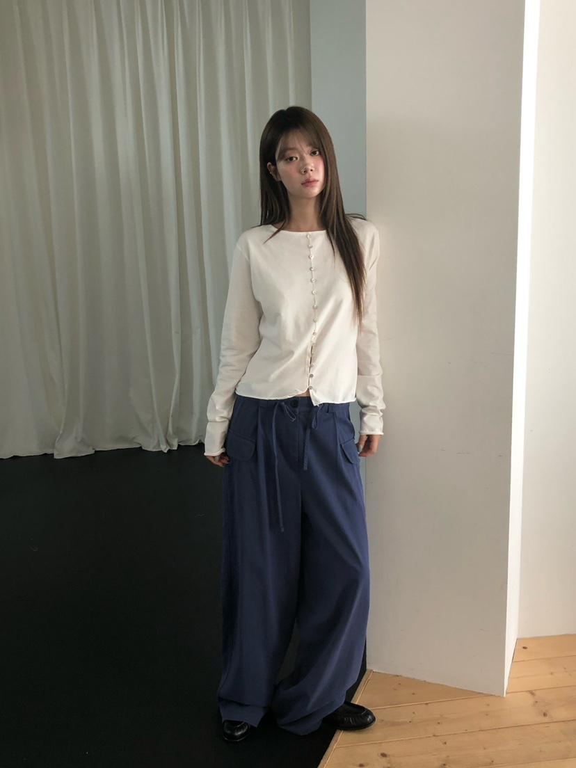 ONDO-P東大門直郵女裝新品熱賣時尚休閑休閑褲工裝水洗棉質ONDO-P休閑褲