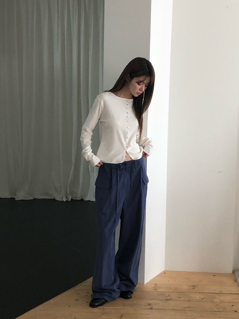 ONDO-P東大門直郵女裝新品熱賣時尚休閑休閑褲工裝水洗棉質ONDO-P休閑褲