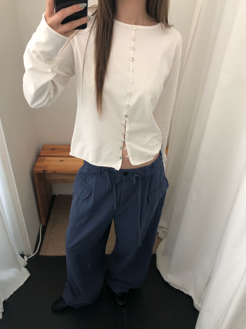 ONDO-P東大門直郵女裝新品熱賣時尚休閑休閑褲工裝水洗棉質ONDO-P休閑褲