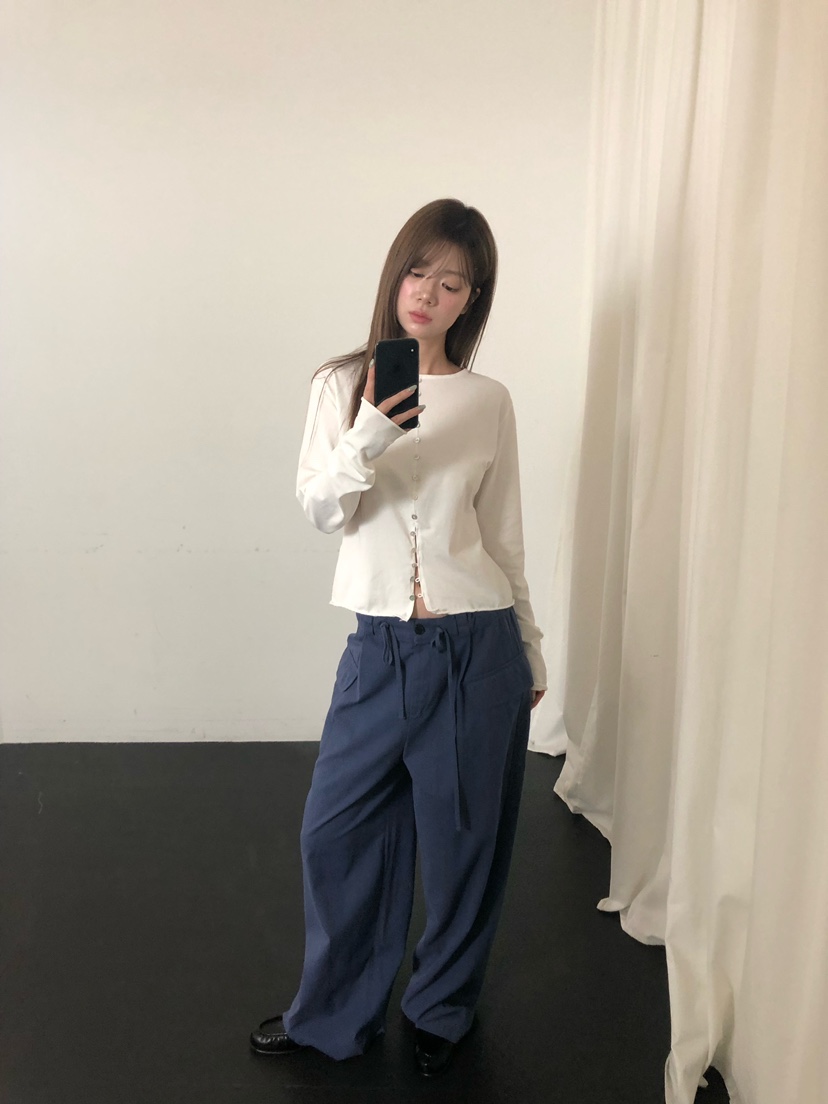 ONDO-P東大門直郵女裝新品熱賣時尚休閑休閑褲工裝水洗棉質ONDO-P休閑褲