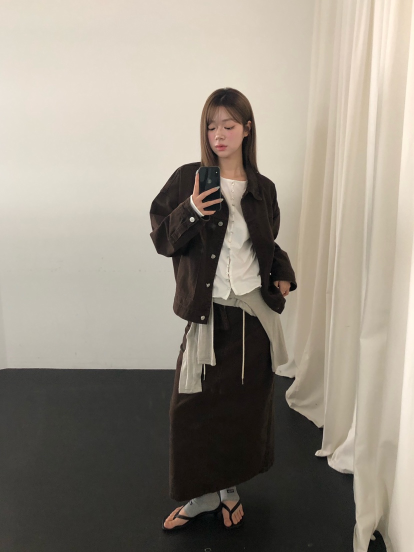 ONDO-P韓國代購女士新品26夏季真品時尚休閑推薦熱賣夾克ONDO-P夾克