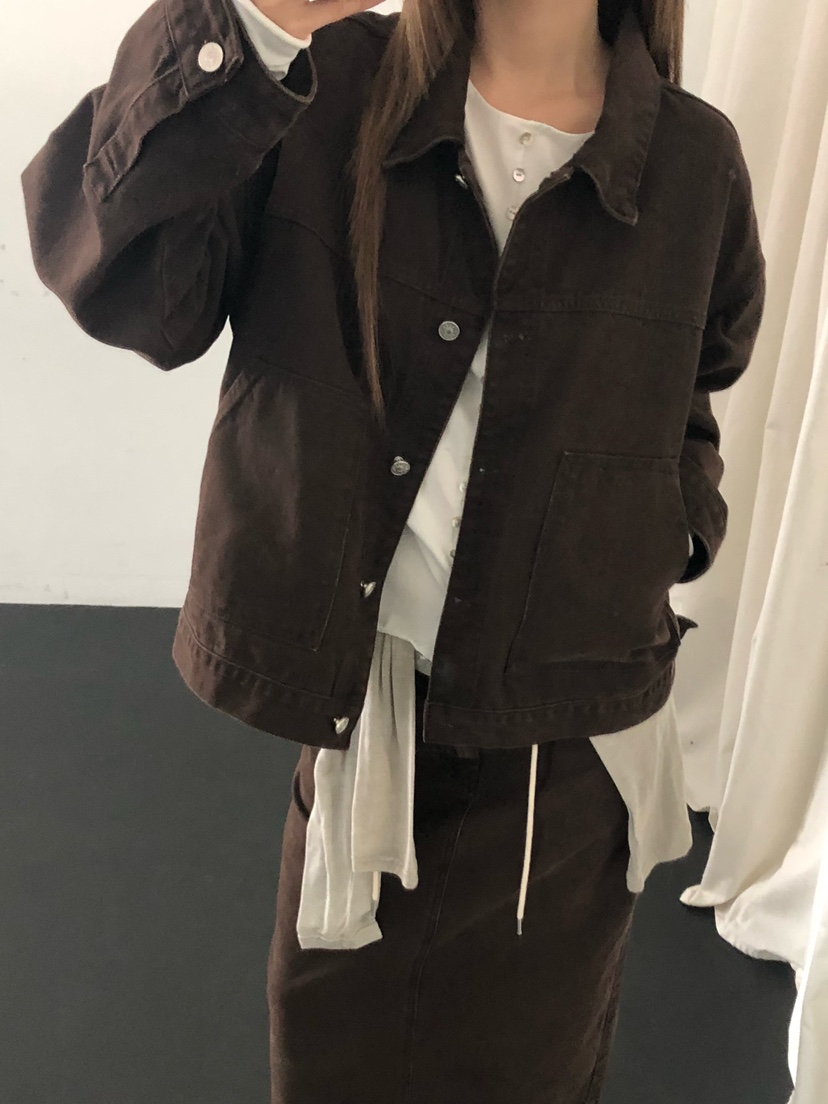 ONDO-P韓國代購女士新品26夏季真品時尚休閑推薦熱賣夾克ONDO-P夾克