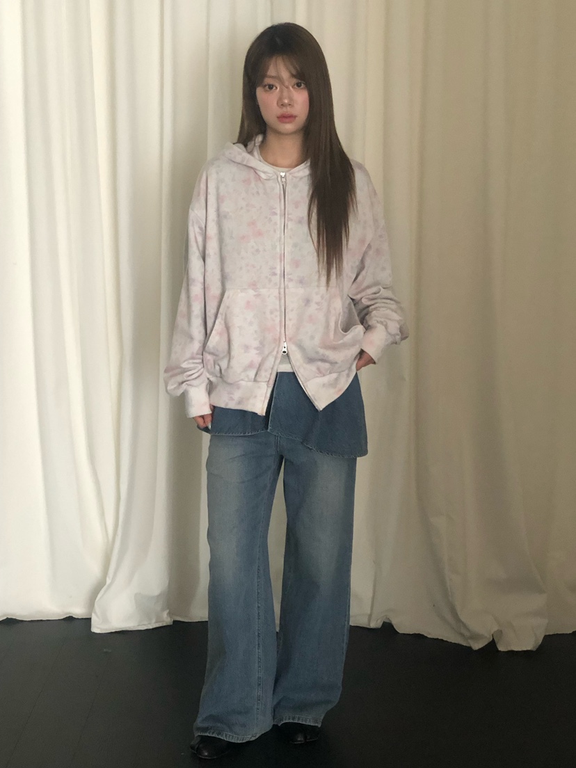 ONDO-P韓國直郵女士新品熱賣休閑時尚26夏季牛仔褲喇叭形ONDO-P牛仔褲