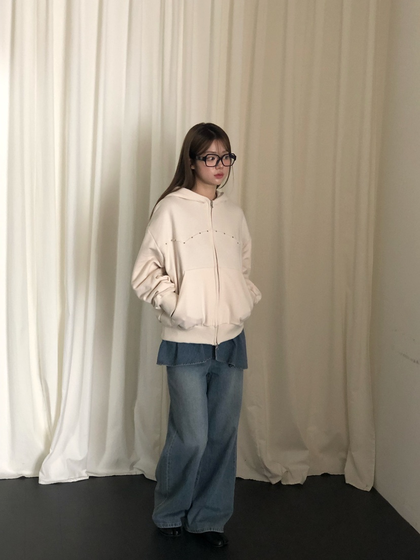 ONDO-P韓國直郵女士新品熱賣休閑時尚26夏季牛仔褲喇叭形ONDO-P牛仔褲