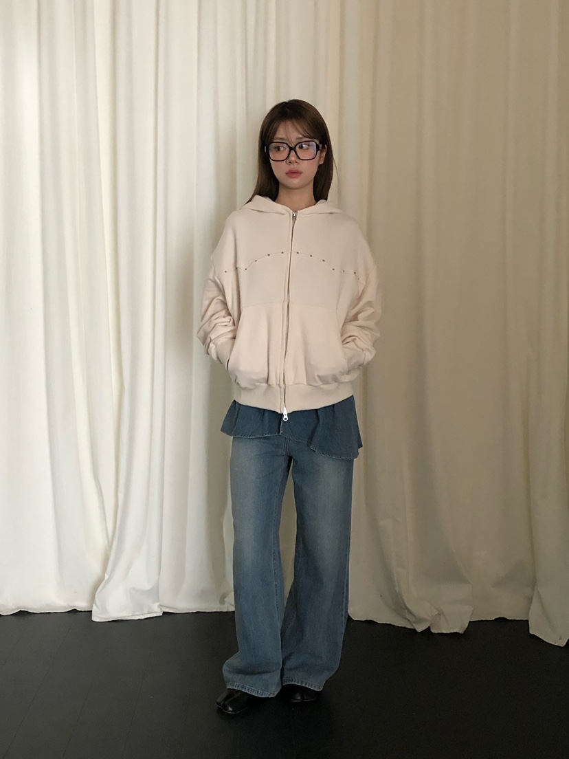 ONDO-P韓國直郵女士新品熱賣休閑時尚26夏季牛仔褲喇叭形ONDO-P牛仔褲