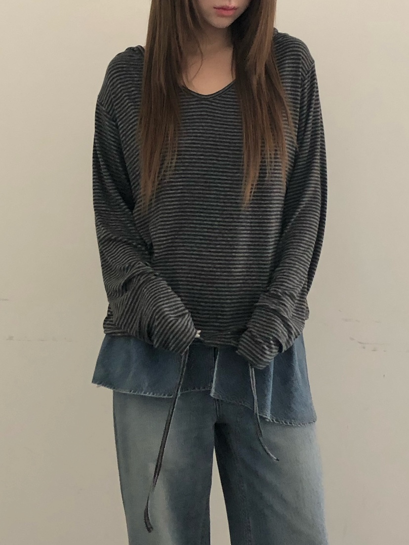 ONDO-P東大門直郵女裝新品休閑熱賣推薦真品人氣長袖T恤ONDO-P長袖T恤