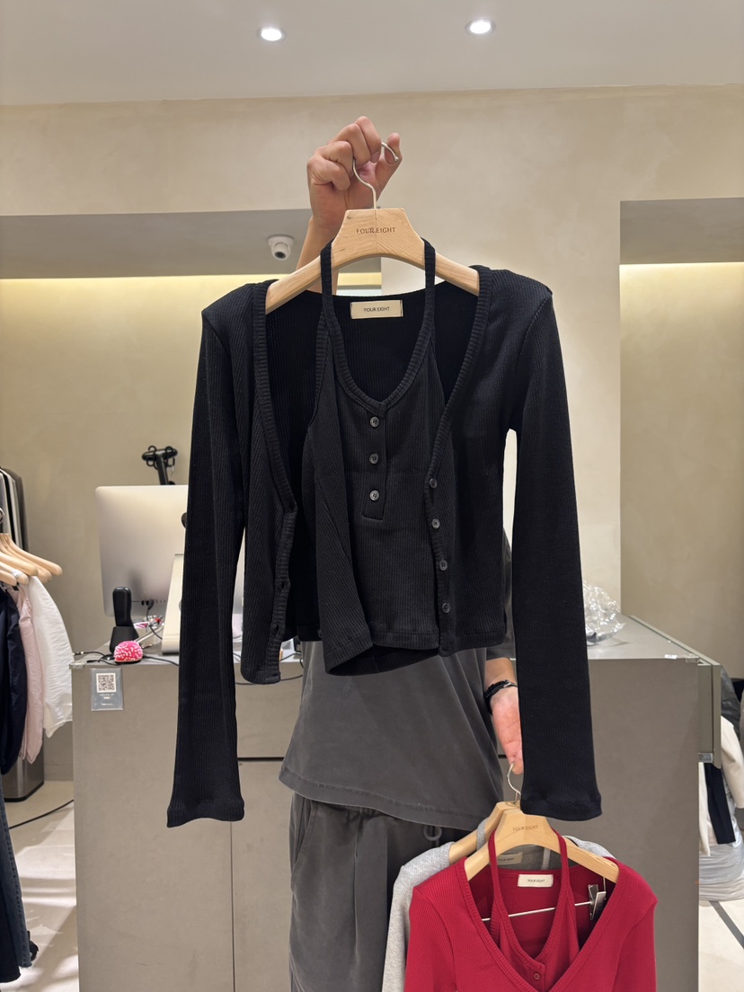 FOUREIGHT東大門實拍女裝新品真品休閑熱賣人氣26夏季套裝柔軟FOUR EIGHT套裝圖色3
