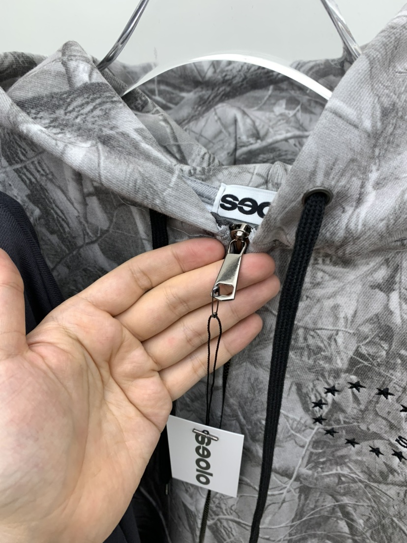 SEOLO韓國直郵女裝新款真品時尚人氣推薦夾克拉鏈連帽衫迷彩Seolo seoul夾克