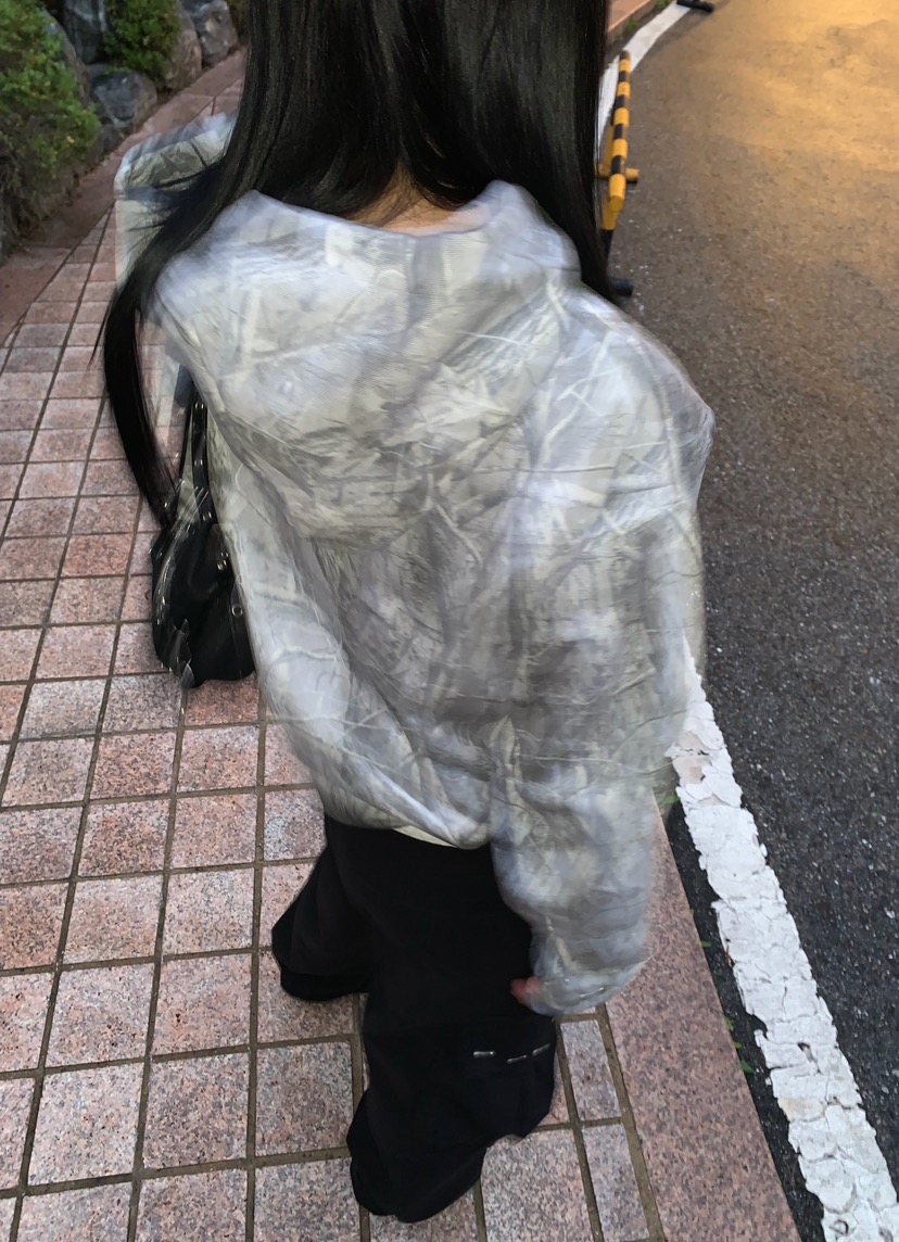 SEOLO韓國直郵女裝新款真品時尚人氣推薦夾克拉鏈連帽衫迷彩Seolo seoul夾克