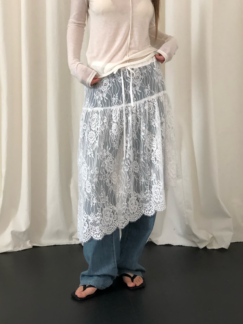 ONDO-P韓國直郵女裝新款休閑推薦26夏季真品半身裙中短裙ONDO-P半身裙/中短裙