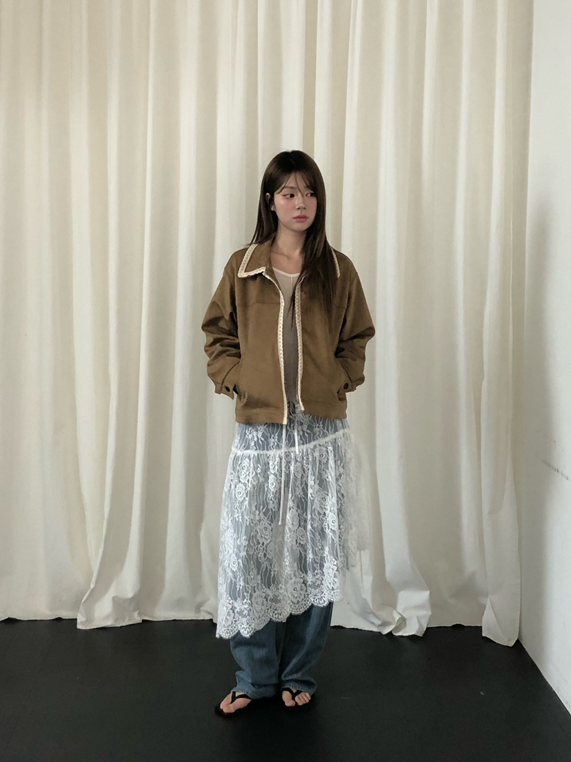 ONDO-P韓國直郵女裝新款休閑推薦26夏季真品半身裙中短裙ONDO-P半身裙/中短裙