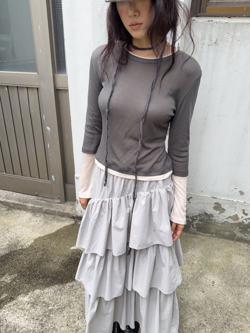 SUNDER MARKET東大門代購女裝新款人氣推薦休閑真品長袖T恤SUNDER MARKET長袖T恤圖色1