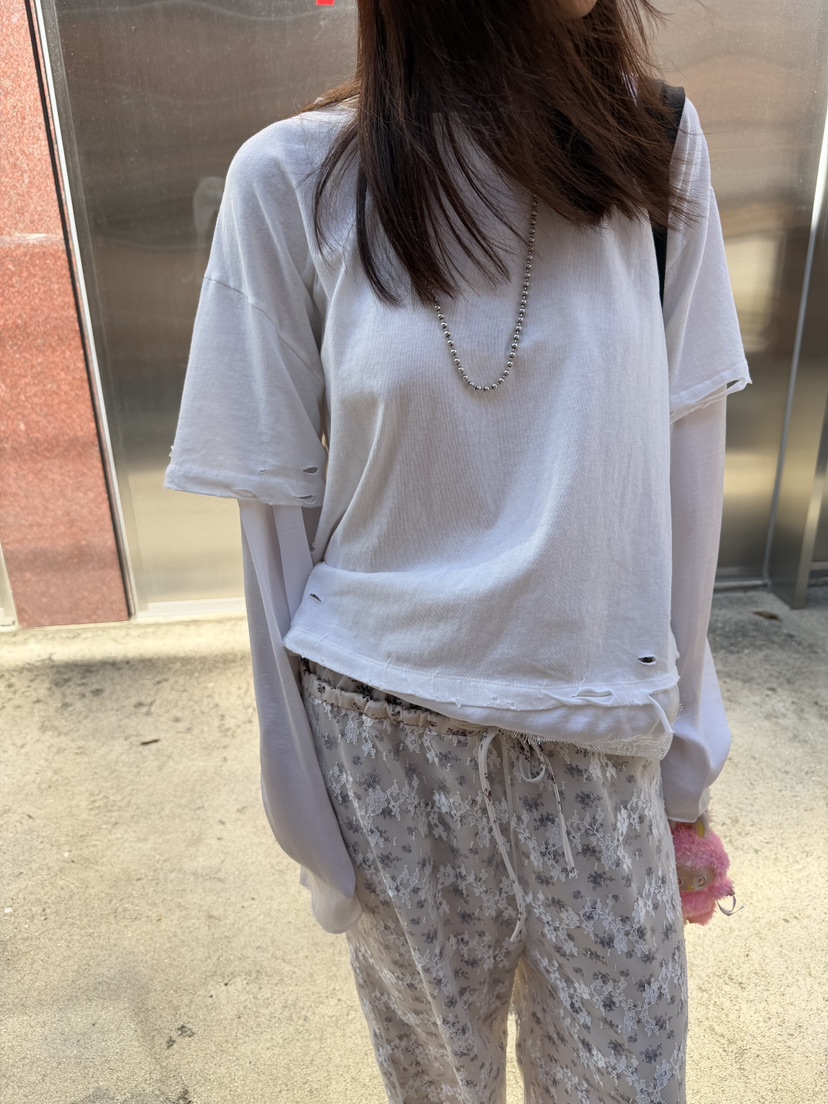 FRANC—L東大門代購女裝新款真品人氣休閑26夏季時尚長袖T恤FRANC長袖T恤圖色2