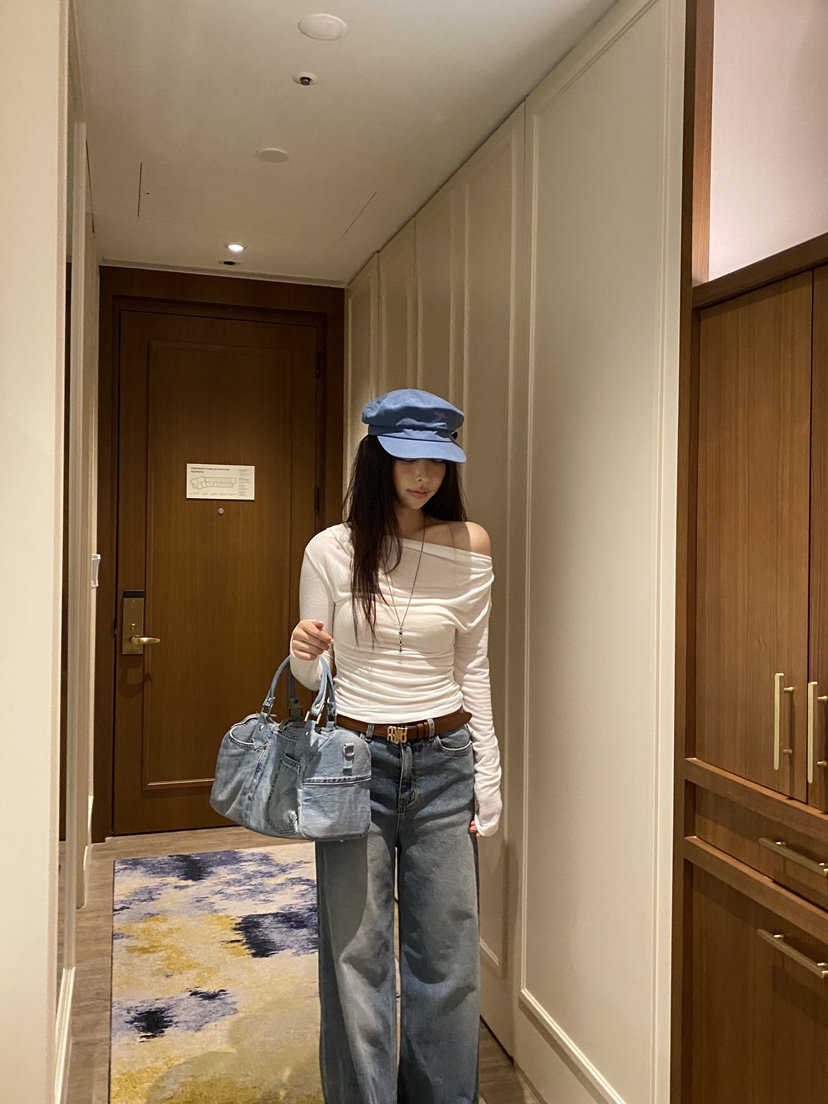 FOUREIGHT韓國代購女裝新品時尚真品26夏季推薦休閑長袖T恤FOUR EIGHT長袖T恤