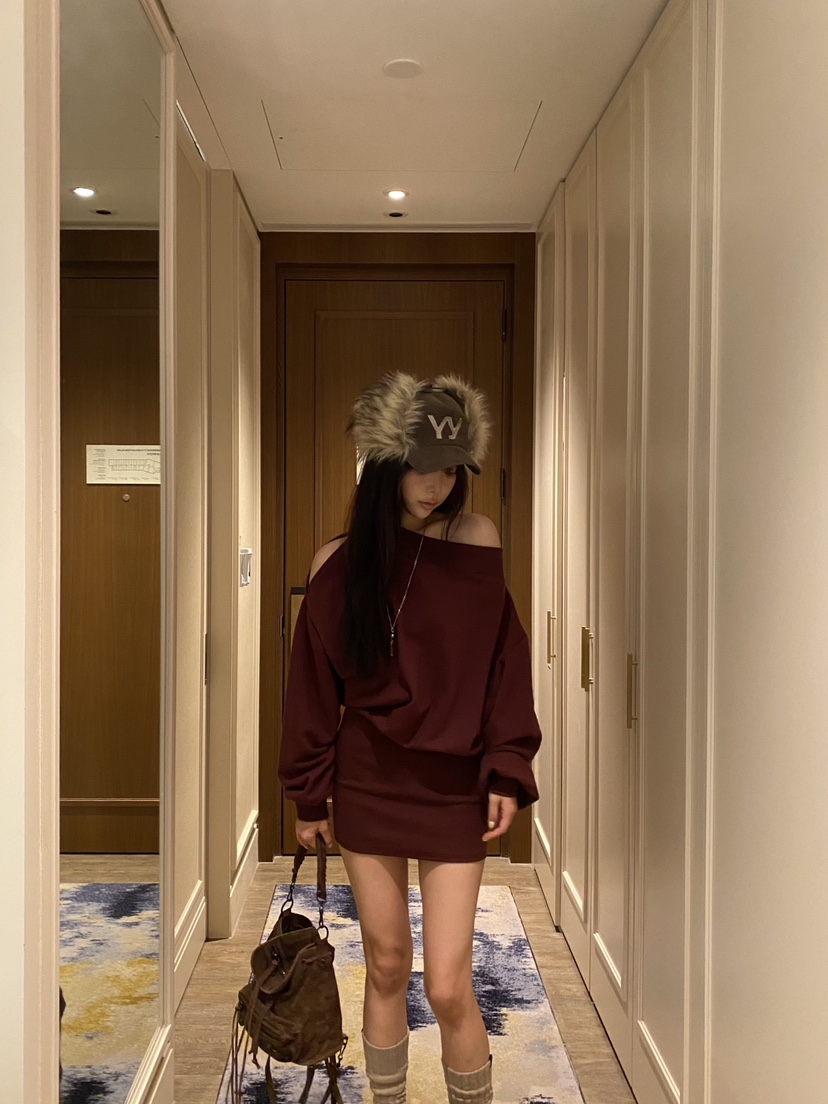 FOUREIGHT東大門實拍女士新款時尚推薦人氣熱賣休閑連衣裙FOUR EIGHT連衣裙