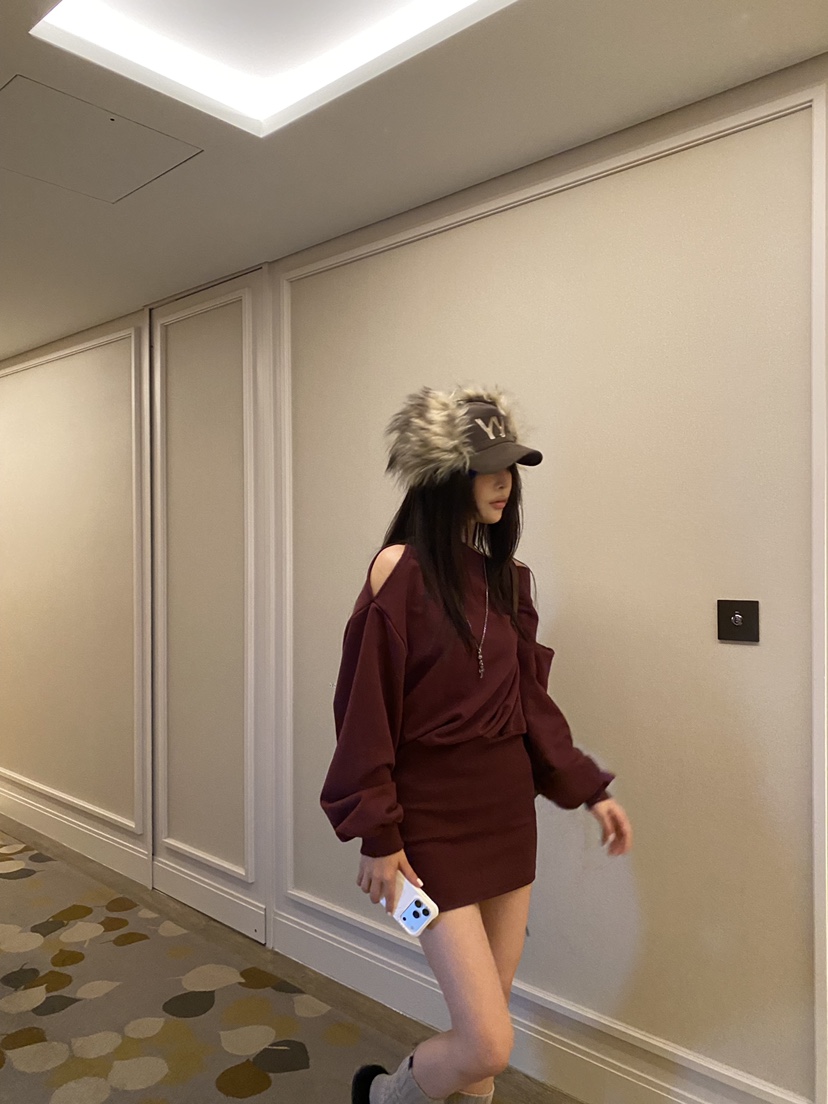 FOUREIGHT東大門實拍女士新款時尚推薦人氣熱賣休閑連衣裙FOUR EIGHT連衣裙