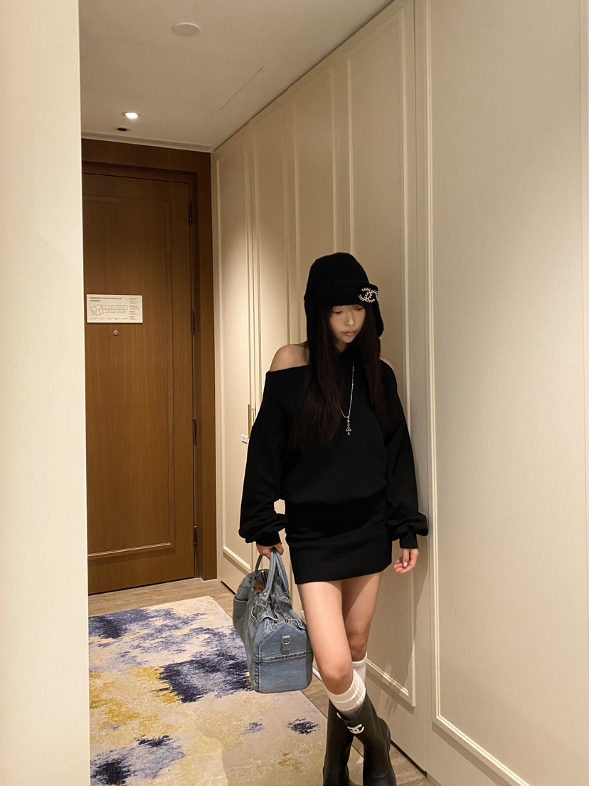 FOUREIGHT東大門實拍女士新款時尚推薦人氣熱賣休閑連衣裙FOUR EIGHT連衣裙