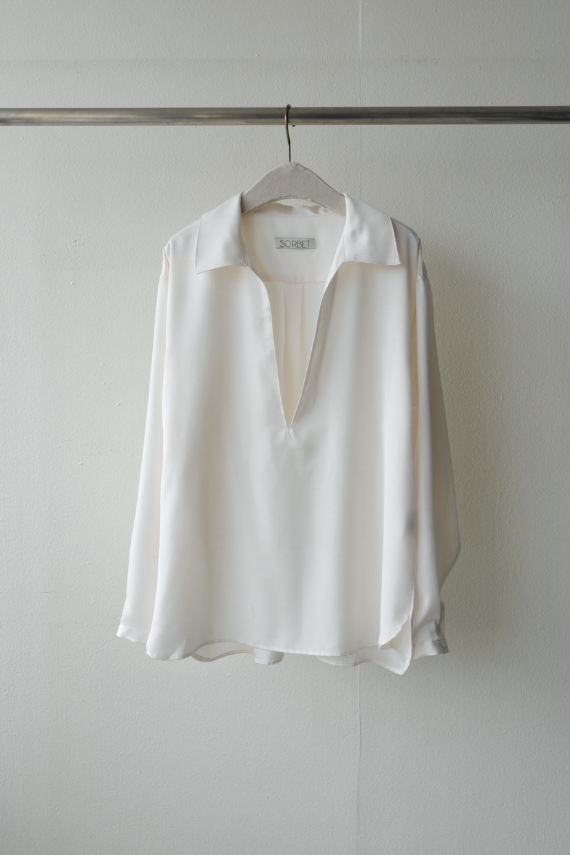 SORBET/FLAT WHITE東大門直郵女裝新款熱賣休閑襯衫蕾絲衫SORBET/FLAT WHITE襯衫/蕾絲衫圖色1
