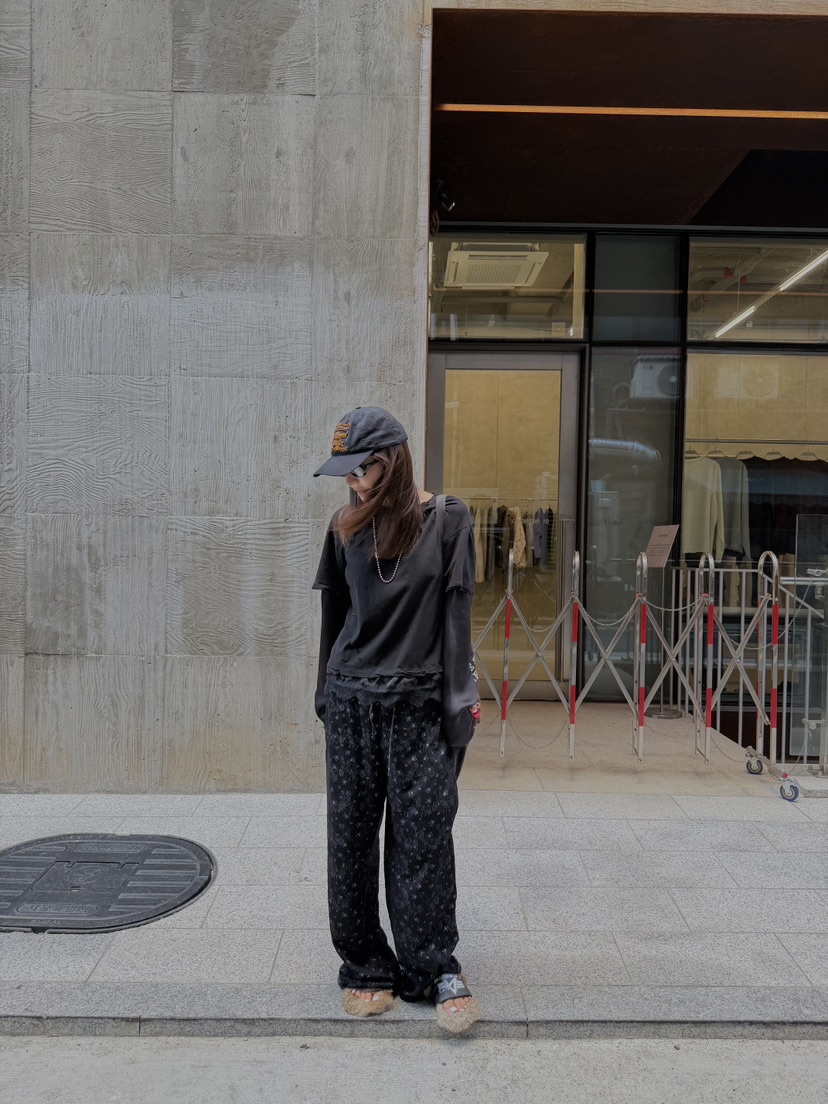 FRANC—L韓國代購女裝新款休閑26夏季推薦真品人氣休閑褲FRANC休閑褲