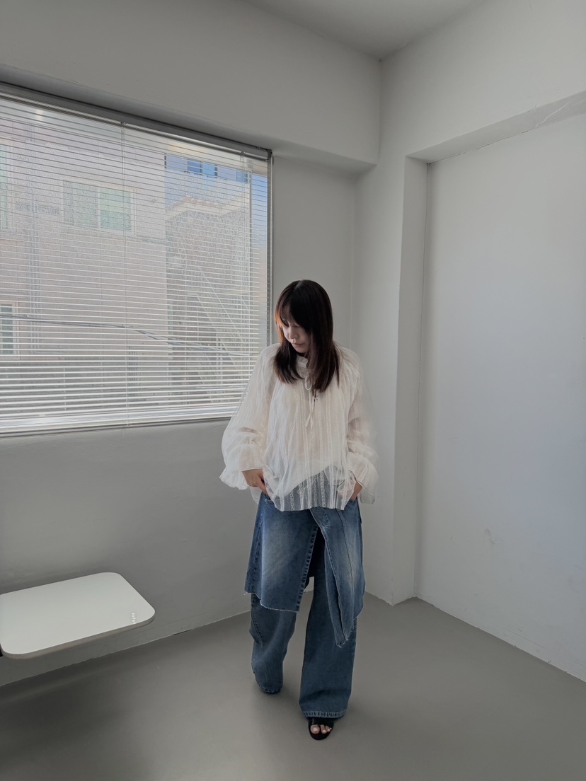 FRANC—L韓國直郵女裝新款26夏季熱賣推薦真品襯衫蕾絲衫FRANC襯衫/蕾絲衫