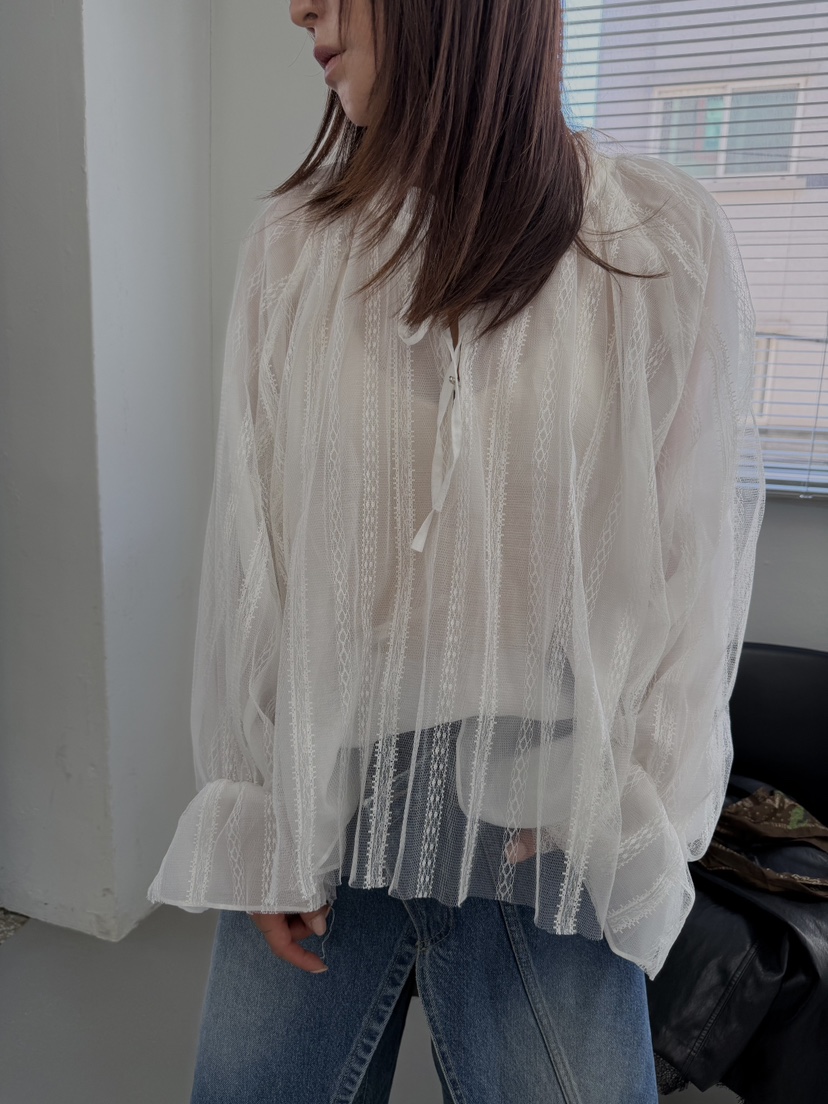 FRANC—L韓國直郵女裝新款26夏季熱賣推薦真品襯衫蕾絲衫FRANC襯衫/蕾絲衫圖色2