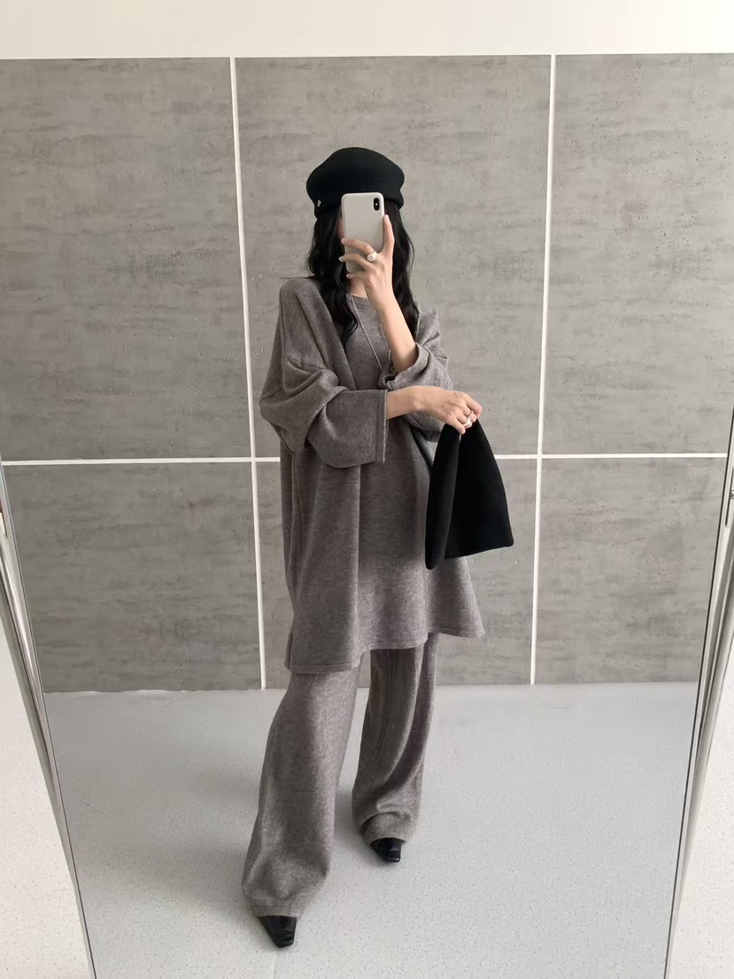 BONHEUR東大門代購女裝新款時尚推薦熱賣真品套裝羊毛套裝BONHEUR套裝