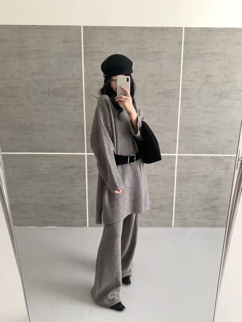 BONHEUR東大門代購女裝新款時尚推薦熱賣真品套裝羊毛套裝BONHEUR套裝